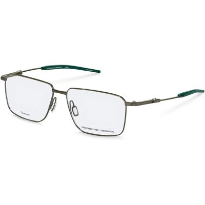 Porsche Design Occhiali P8779 Square Dark Grey / Green 140/56 mm Porsche Design Occhiali P8779 Square Dark Grey / Green 140/56 mm
