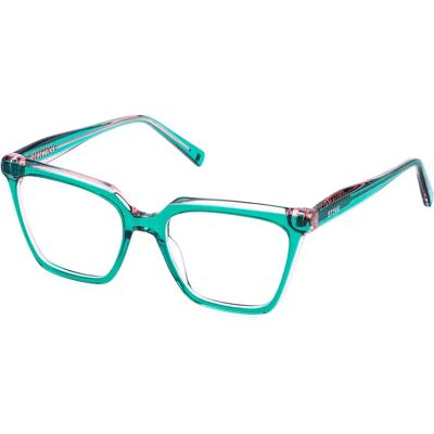Sting Occhiali Junior Vsj749 Square Shiny Top Pink / Green 135/50 mm Sting Occhiali Junior Vsj749 Square Shiny Top Pink / Green 135/50 mm