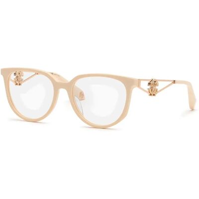 Roberto Cavalli Occhiali Da Lettura Vrc148-5409x7 54x17x140 Mm Shiny Full Cream One Size Roberto Cavalli Occhiali Da Lettura Vrc148-5409x7 54x17x140 Mm Shiny Full Cream One Size