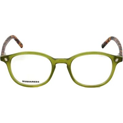 Dsquared2 DQ5124 093 Montatura Unisex Verde Chiaro - Occhiali Dsquared2 DQ5124 093 Montatura Unisex Verde Chiaro - Occhiali