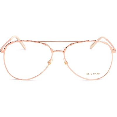 Elie Saab Occhiali Da Donna Es-020-ddb 58/1/10 Rose Gold One Size Elie Saab Occhiali Da Donna Es-020-ddb 58/1/10 Rose Gold One Size
