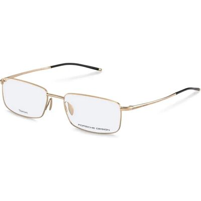 Porsche Design Occhiali Da Lettura P81009 18x55x145mm Gold One Size Porsche Design Occhiali Da Lettura P81009 18x55x145mm Gold One Size