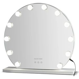Gillian Jones Specchio Per Il Trucco Hollywood-adjustable Light White One Size Gillian Jones Specchio Per Il Trucco Hollywood-adjustable Light White One Size