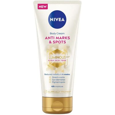Nivea Luminous630 Body Cream - Riduce Smagliature & Macchie Nivea Luminous630 Body Cream - Riduce Smagliature & Macchie