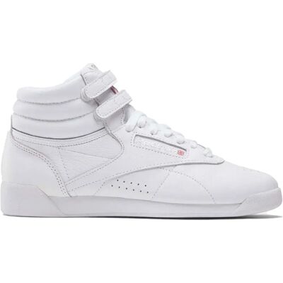 Reebok Classics Sneaker Freestyle Hi white / silver EU 36 Reebok Classics Sneaker Freestyle Hi white / silver EU 36