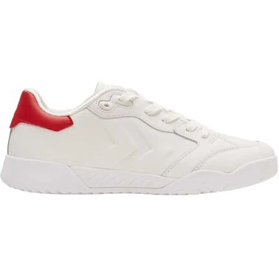 HUMMEL Top Spin Reach LX-E Bianco/Rosso - Sneakers HUMMEL Top Spin Reach LX-E Bianco/Rosso - Sneakers