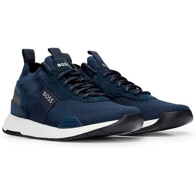 Boss Sneaker Titanium Knst 10232616 Dark Blue EU 42 Boss Sneaker Titanium Knst 10232616 Dark Blue EU 42