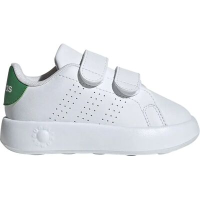 Adidas Sneaker Advantage Cf Ftwr White / Ftwr White / Green EU 23 Adidas Sneaker Advantage Cf Ftwr White / Ftwr White / Green EU 23