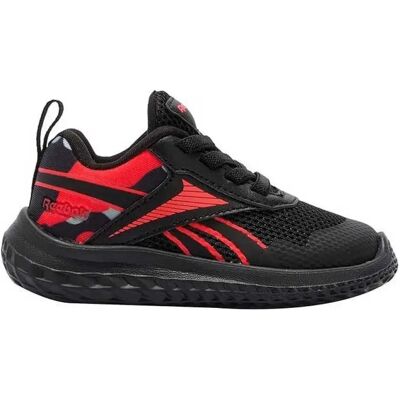 Reebok Scarpe Da Ginnastica Per Neonati Rush Runner 5 Elastic Lace Black / Energy Red / Grey3 EU 23 1/2 Reebok Scarpe Da Ginnastica Per Neonati Rush Runner 5 Elastic Lace Black / Energy Red / Grey3 EU 23 1/2