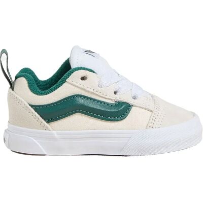 Vans Scarpe Da Ginnastica Per Bambini Piccoli Knu Skool Elastic Lace Green / Marshmallow EU 20 Vans Scarpe Da Ginnastica Per Bambini Piccoli Knu Skool Elastic Lace Green / Marshmallow EU 20