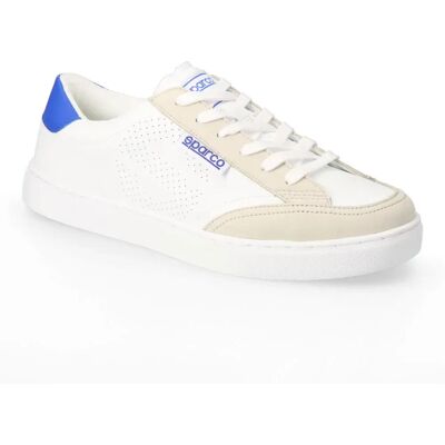 Sparco S-Time Blu Bianco Scarpe casual uomo - Casual Trainers Sparco S-Time Blu Bianco Scarpe casual uomo - Casual Trainers