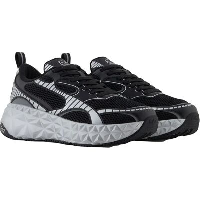 Ea7 Emporio Armani Sneaker Kobra Tech Black / Silver EU 43 1/3 Ea7 Emporio Armani Sneaker Kobra Tech Black / Silver EU 43 1/3