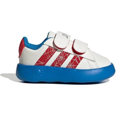 Adidas Scarpe Da Ginnastica Per Neonati X Marvel Spider-man Grand Court Cloud White / Pure Ruby / Bright Blue EU 22 Adidas Scarpe Da Ginnastica Per Neonati X Marvel Spider-man Grand Court Cloud White / Pure Ruby / Bright Blue EU 22