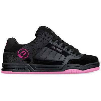 Globe Sneaker Tilt Black / Black / Pink EU 44 1/2 Globe Sneaker Tilt Black / Black / Pink EU 44 1/2