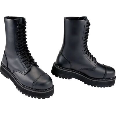 Brandit Stivali Plateau Phantom 1 Eyelet Black EU 47 Brandit Stivali Plateau Phantom 1 Eyelet Black EU 47