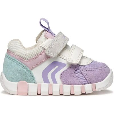 Geox Sneaker Iupidoo Lavender / White EU 23 Geox Sneaker Iupidoo Lavender / White EU 23