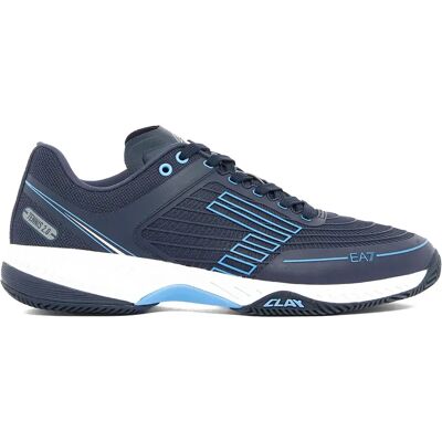 Ea7 Emporio Armani Sneaker Tennis Clay Sky Captain / Bel Air Blue EU 46 2/3 Ea7 Emporio Armani Sneaker Tennis Clay Sky Captain / Bel Air Blue EU 46 2/3