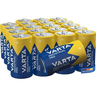 Varta Batterie Industriali Pro L1 C 20 Unità Blue / Yellow One Size Varta Batterie Industriali Pro L1 C 20 Unità Blue / Yellow One Size