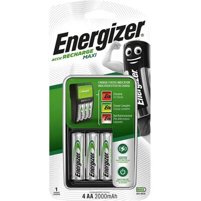 Energizer Caricabatterie En-638582 Black One Size Energizer Caricabatterie En-638582 Black One Size