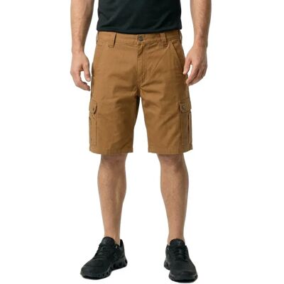 Carhartt Pantaloni Corti Cargo Ripstop Relaxed Fit Brown 38 Carhartt Pantaloni Corti Cargo Ripstop Relaxed Fit Brown 38