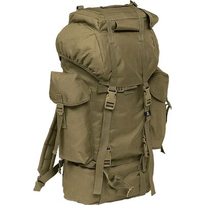 Brandit Zaino Nylon 65l Olive One Size Brandit Zaino Nylon 65l Olive One Size