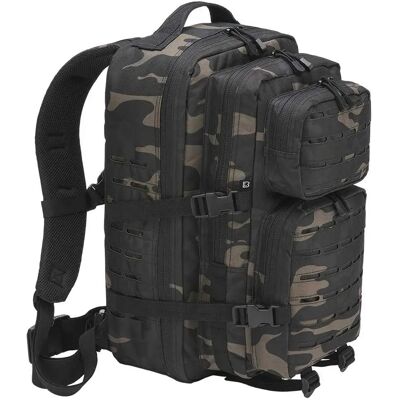 Brandit Zaino Us Cooper Lasercut L 0l Dark Camo One Size Brandit Zaino Us Cooper Lasercut L 0l Dark Camo One Size