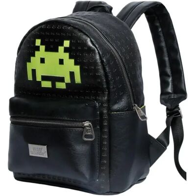 Karactermania Zaino Space Invaders Alien 31 Cm Black / Green One Size Karactermania Zaino Space Invaders Alien 31 Cm Black / Green One Size