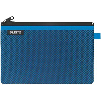 Leitz Borsa Da Toilette Wow Nylon Two Pockets Travel 23x15 Cm Blue One Size Leitz Borsa Da Toilette Wow Nylon Two Pockets Travel 23x15 Cm Blue One Size