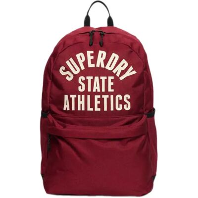 Superdry Zaino Athletic Montana Bordeaux Red One Size Superdry Zaino Athletic Montana Bordeaux Red One Size