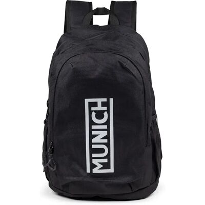 Munich Zaino Recycled Slim 15l Black One Size Munich Zaino Recycled Slim 15l Black One Size