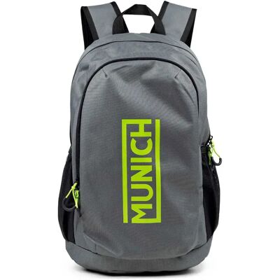Munich Zaino Recycled Slim 15l Grey One Size Munich Zaino Recycled Slim 15l Grey One Size