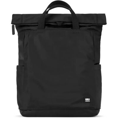 Roka London Zaino Camden J Recycled Nylon 15l All Black M Roka London Zaino Camden J Recycled Nylon 15l All Black M