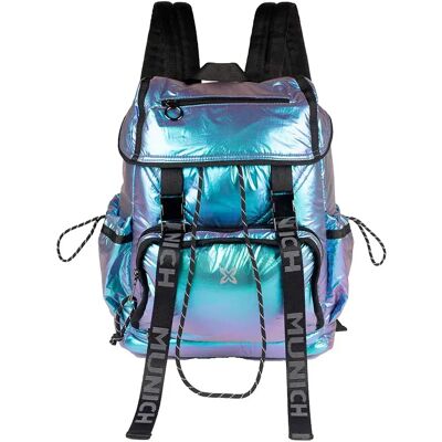Munich Zaino Glossy Magic Blue One Size Munich Zaino Glossy Magic Blue One Size