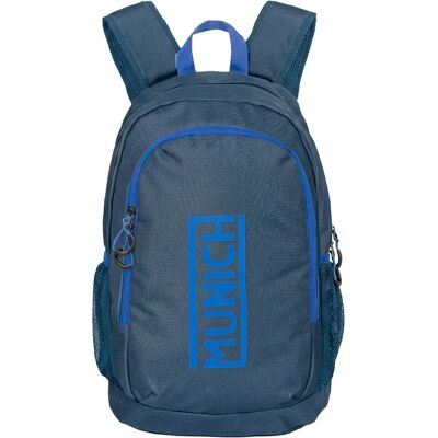 Munich Zaino Da Donna Gym Sports Recycled Slim 15l Blue One Size Munich Zaino Da Donna Gym Sports Recycled Slim 15l Blue One Size