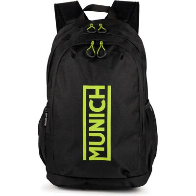 Munich Zaino Gym Sports Slim 15l Black / Lime One Size Munich Zaino Gym Sports Slim 15l Black / Lime One Size