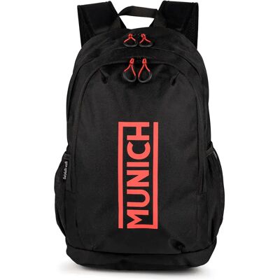 Munich Zaino Gym Sports Slim 15l Black / Red One Size Munich Zaino Gym Sports Slim 15l Black / Red One Size