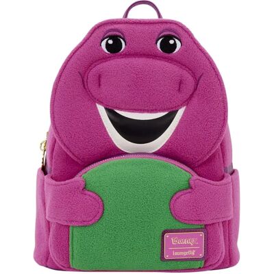 Loungefly Zaino Barney Purple / Green One Size Loungefly Zaino Barney Purple / Green One Size