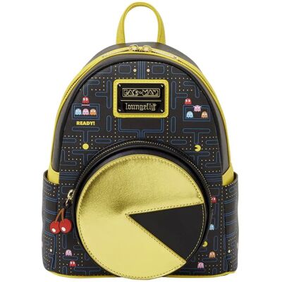 Loungefly Zaino Pac-man Black / Yellow One Size Loungefly Zaino Pac-man Black / Yellow One Size