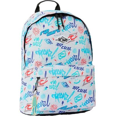 Rip Curl Zaino Dome 17l Grey Heather One Size Rip Curl Zaino Dome 17l Grey Heather One Size
