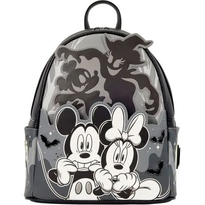 Loungefly Zaino Mickey & Minnie Ghost White / Multicolor One Size Loungefly Zaino Mickey & Minnie Ghost White / Multicolor One Size