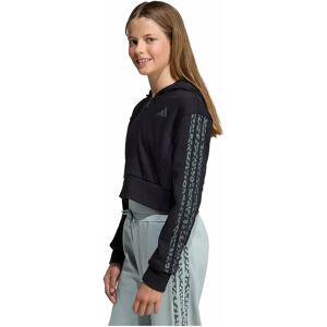 Adidas Felpa Con Zip Seasonals Animal Black / White 9-10 Anni Adidas Felpa Con Zip Seasonals Animal Black / White 9-10 Anni