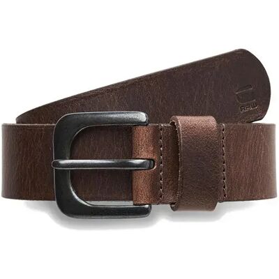G-star Cintura Zed Dark Brown / Black Metal 85 cm G-star Cintura Zed Dark Brown / Black Metal 85 cm