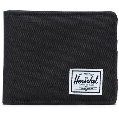 Herschel Portafoglio Roy Rfid Black One Size Herschel Portafoglio Roy Rfid Black One Size
