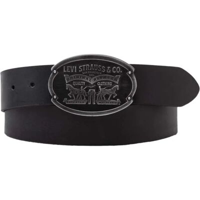 Levis Cintura Billy Plaque Regular Black 95 cm Levis Cintura Billy Plaque Regular Black 95 cm