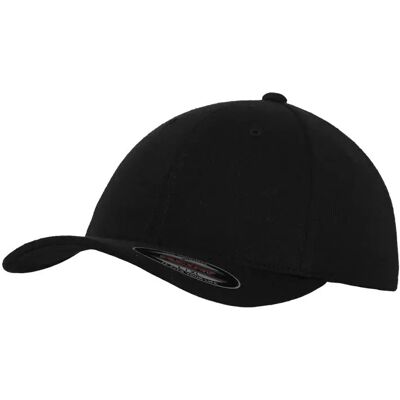 Flexfit Cappellino Con Visiera Double Black L-XL Flexfit Cappellino Con Visiera Double Black L-XL