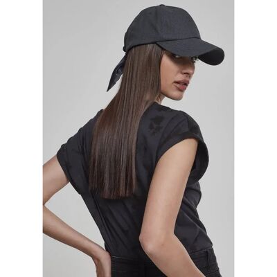 Flexfit Cappellino Con Visiera Satin Bow Dad Grey Dark One Size Flexfit Cappellino Con Visiera Satin Bow Dad Grey Dark One Size