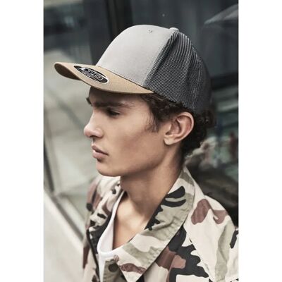 Flexfit Cappellino Con Visiera 110 Trucker Grey One Size Flexfit Cappellino Con Visiera 110 Trucker Grey One Size