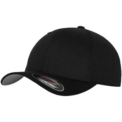 Flexfit Cappellino Con Visiera Wooly Combed Black XS-S Flexfit Cappellino Con Visiera Wooly Combed Black XS-S
