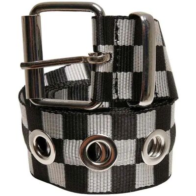 Urban Classics Cintura Checker Black / White S-M Urban Classics Cintura Checker Black / White S-M