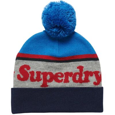 Superdry Berrretto Vintage Classic Logo New Royal / Red One Size Superdry Berrretto Vintage Classic Logo New Royal / Red One Size
